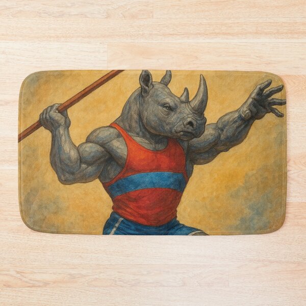 Item preview, Athletics, javelin superstar designed and sold by Mauswohn.