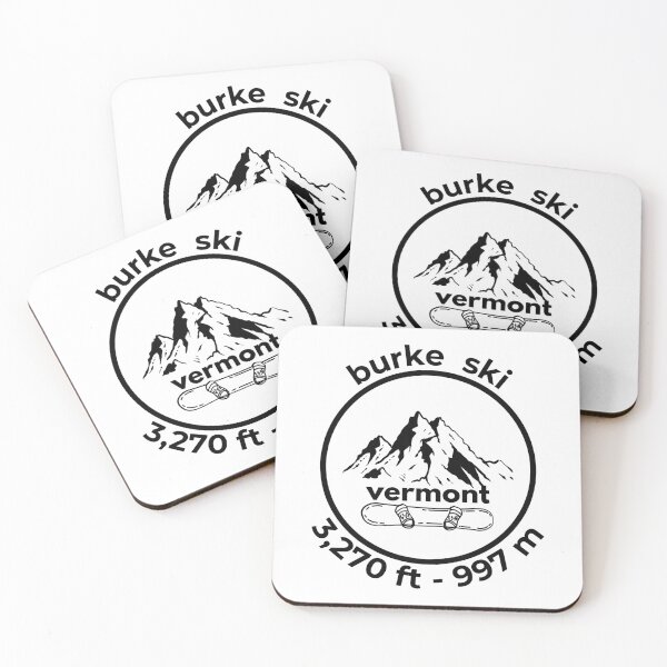 Item preview, burke mountain and skiing designed and sold by oldschoolway.
