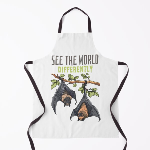 Item preview, See the World Differently – Retro Bat Art designed and sold by NatureStyle555.