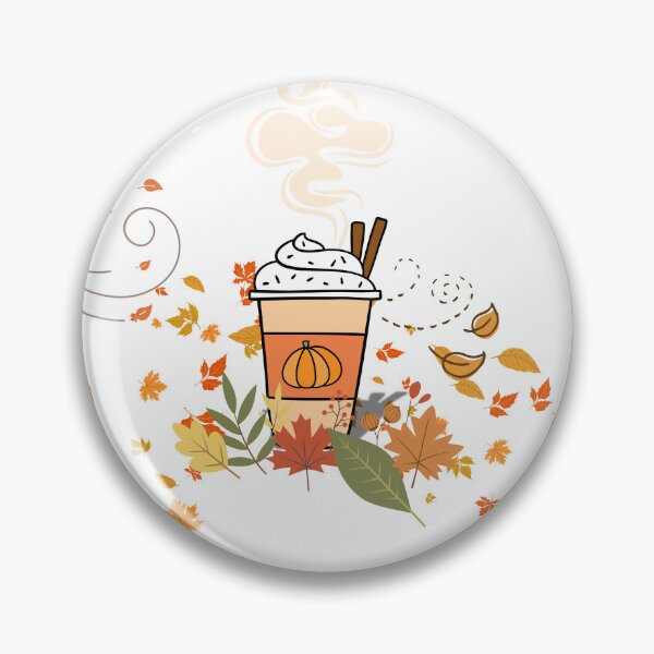 Item preview, Hello Fall Pumpkin Spice Late' designed and sold by WildInkFusion.