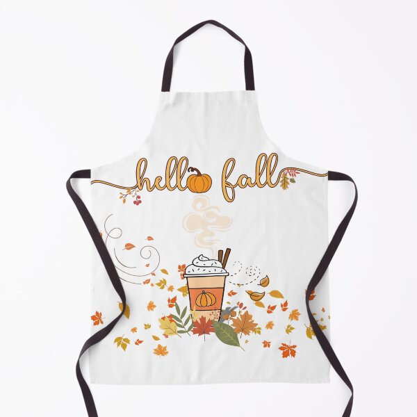 Item preview, Hello Fall Pumpkin Spice Late' designed and sold by WildInkFusion.