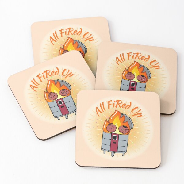 Item preview, Firing pots in kiln designed and sold by ShinyGuava.