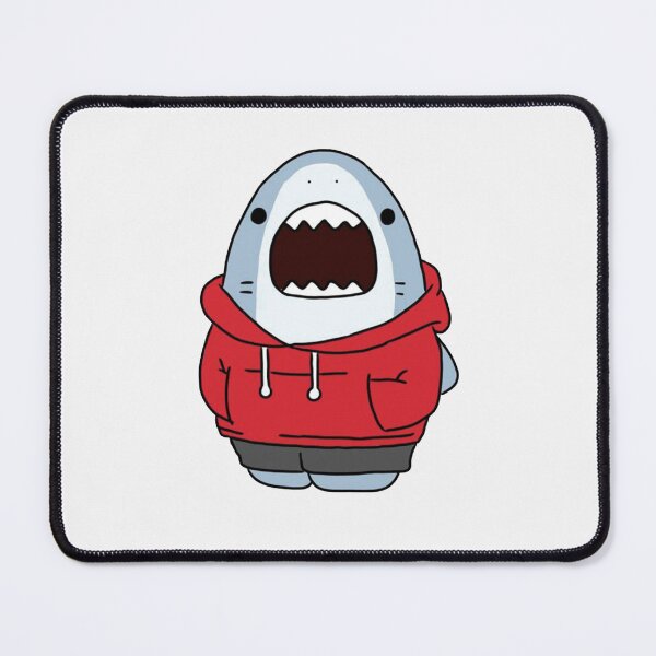 Item preview, Cute Shark in Hoodie Cartoon designed and sold by New Dragon.