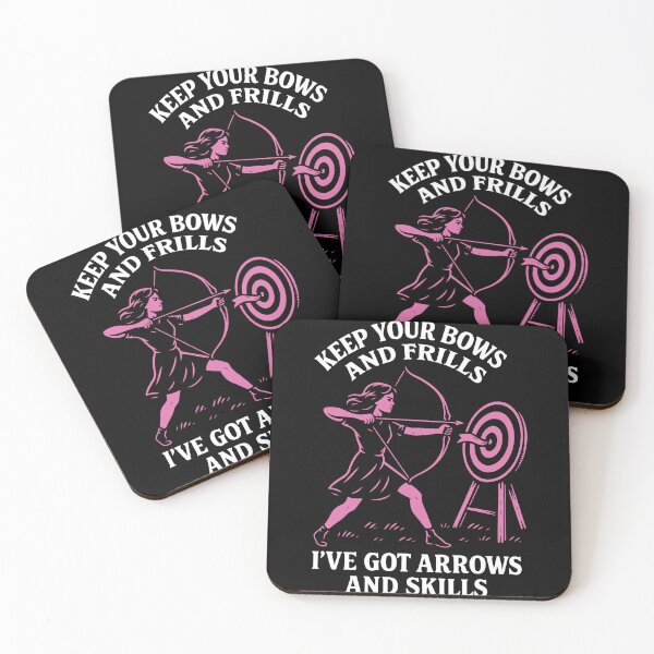 Item preview, Keep Your Bows And Frills Arrows Skills Archery designed and sold by LuminOrb.