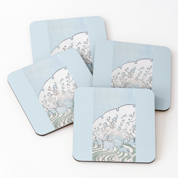 Item preview, Cranes Among Flowing Waters - V3 designed and sold by WheelieGdArt.
