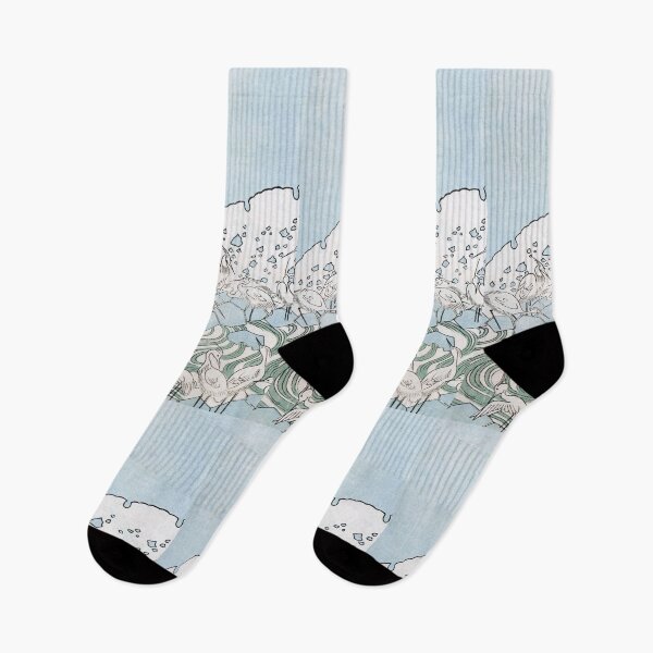 Item preview, Cranes Among Flowing Waters - V3 designed and sold by WheelieGdArt.