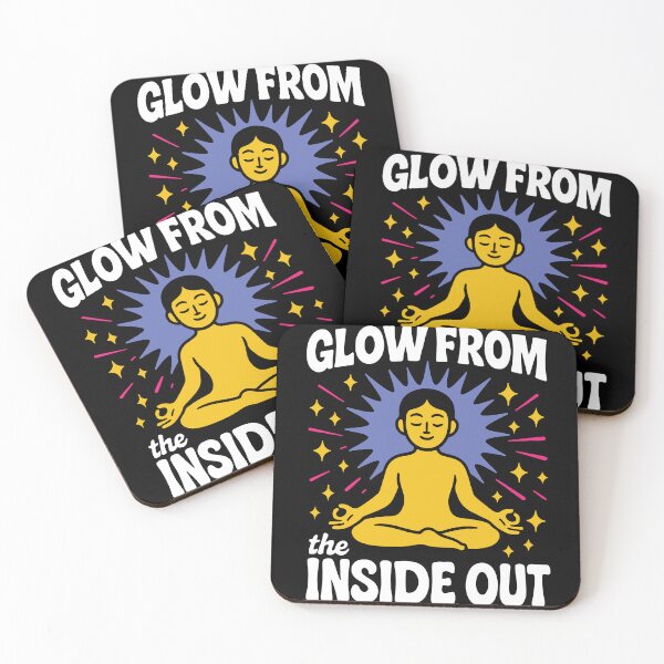 Item preview, Glow From The Inside Out Mindfulness Yoga designed and sold by LuminOrb.