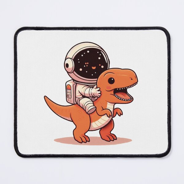 Item preview, Cute Astronaut Riding a Dinosaur designed and sold by New Dragon.