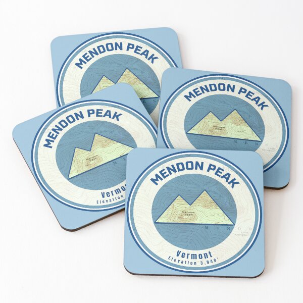 Item preview, Vermont Mountain Map - Mendon Peak designed and sold by Willz Designz.
