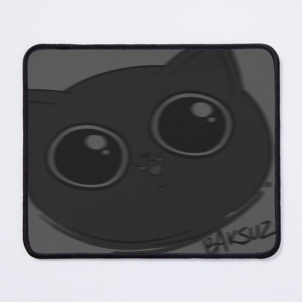 Item preview, blurry kitty sticker (square) designed and sold by BaksuzArt.