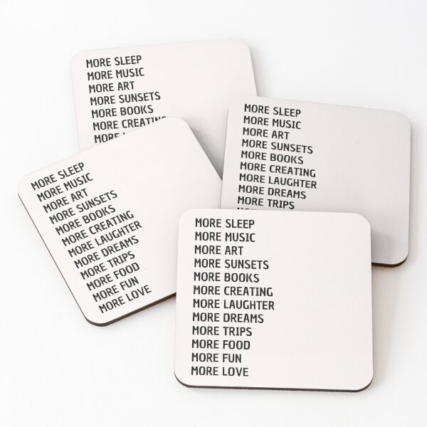 Item preview, More Love More Sunsets More Fun  designed and sold by No Monet .