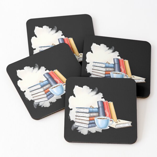 Item preview, Books and Coffee  designed and sold by GraphicsClub.