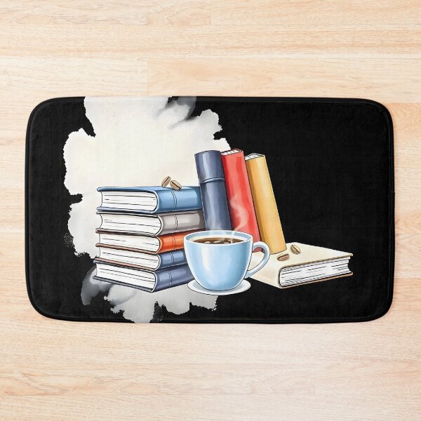 Item preview, Books and Coffee  designed and sold by GraphicsClub.