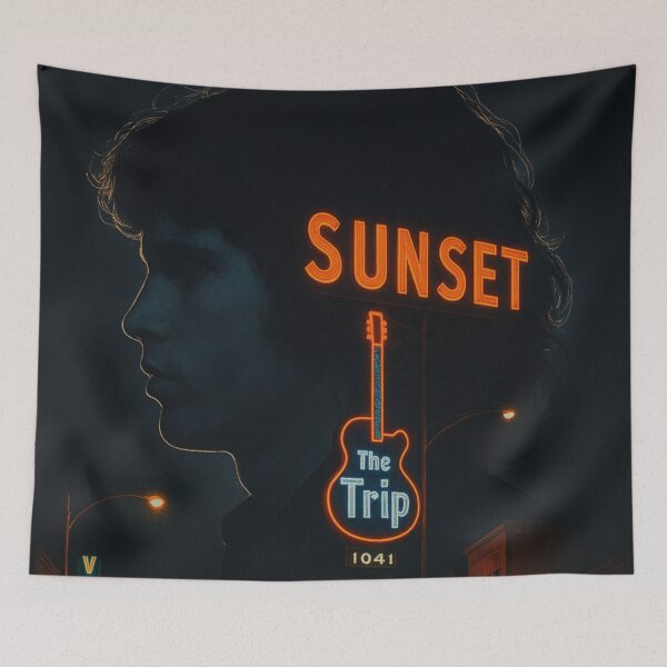 Item preview, Jim Morrison Silhouette Art  designed and sold by TheAmericanPoet.