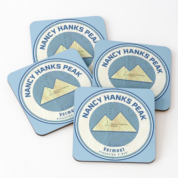 Item preview, Vermont Mountain Map - Nancy Hanks Peak designed and sold by Willz Designz.