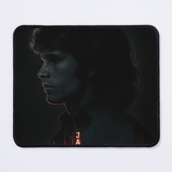 Item preview, Jim Morrison Dark Silhouette Art | The Doors | TheAmericanPoet designed and sold by TheAmericanPoet.