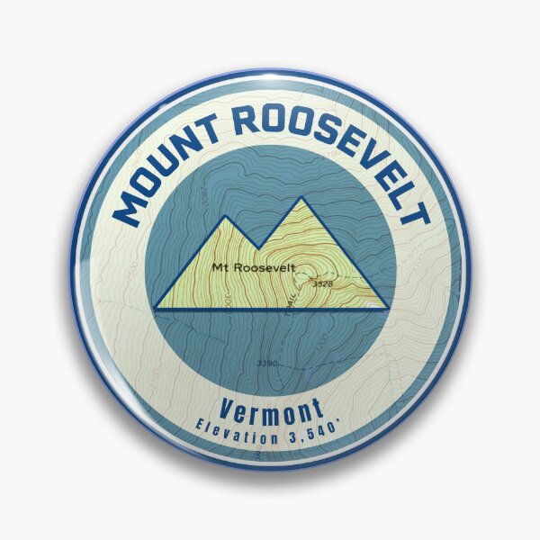 Item preview, Vermont Mountain Map - Mount Roosevelt designed and sold by Willz Designz.