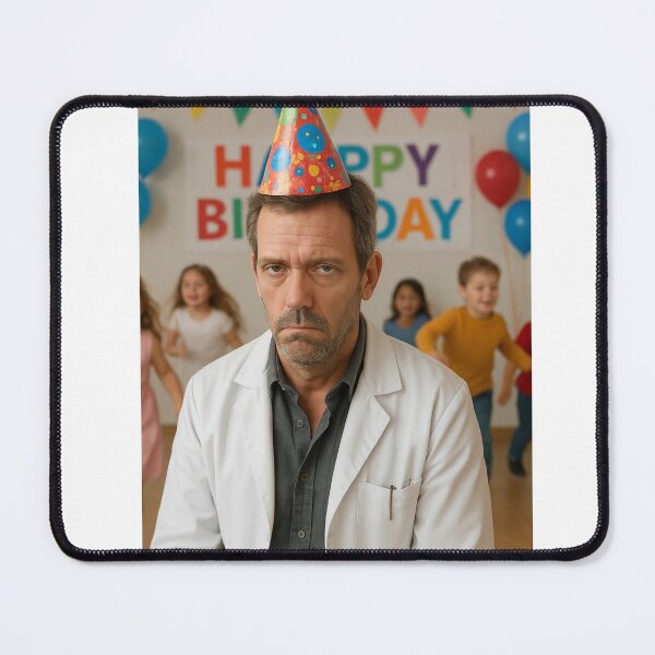 Item preview, Doctor House birthday funny prank meme gift weird born designed and sold by CheeseBlueprint.
