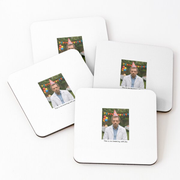 Item preview, Doctor House birthday funny prank meme gift weird beaming joy designed and sold by CheeseBlueprint.