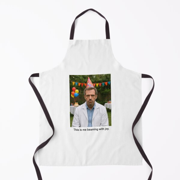 Item preview, Doctor House birthday funny prank meme gift weird beaming joy designed and sold by CheeseBlueprint.
