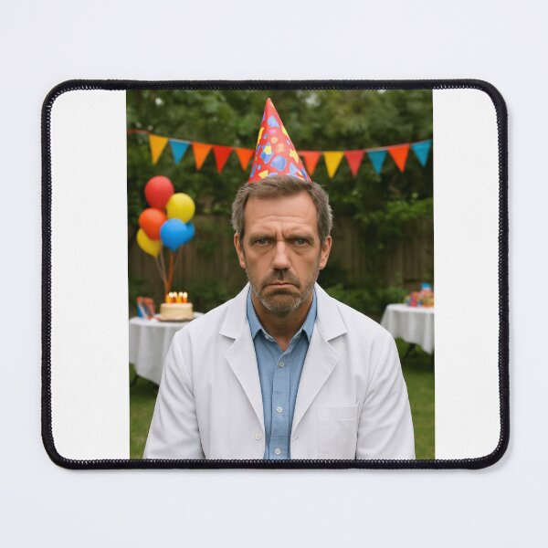Item preview, Doctor House birthday funny prank meme gift weird beaming joy designed and sold by CheeseBlueprint.