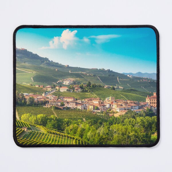Item preview, Barolo Village and La Morra Vineyards at Sunset, Langhe Photography designed and sold by Stefano Orazzini.
