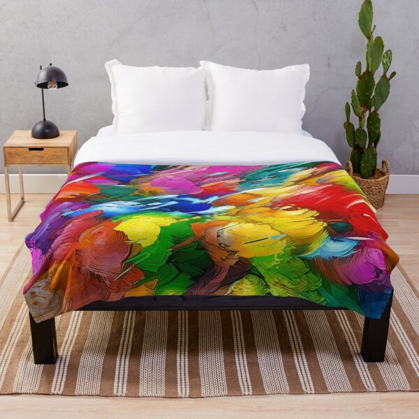 Item preview, Colorful Abstract Paint Strokes designed and sold by Mixture-Designs.