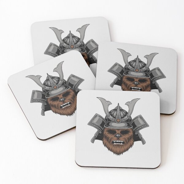 Item preview, Chewbacca Samurai designed and sold by The warrior's cave.