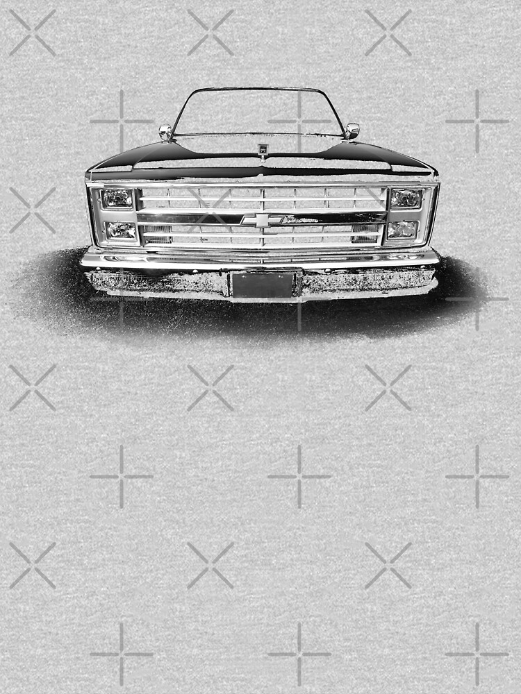 Chevy Silverado Square body pickup 1 - black by mal-photography