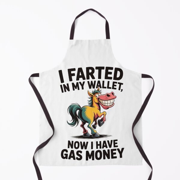 Item preview, Funny Horse Gas Money Cartoon designed and sold by designleon19.