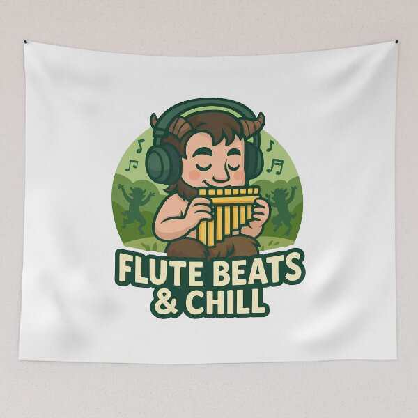 Item preview, Flute Beats & Chill - Pan designed and sold by Cheerioza.