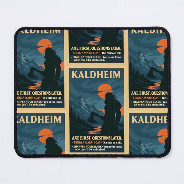 Item preview, Kaldheim – Axe First, Questions Later designed and sold by WhisperFrame.