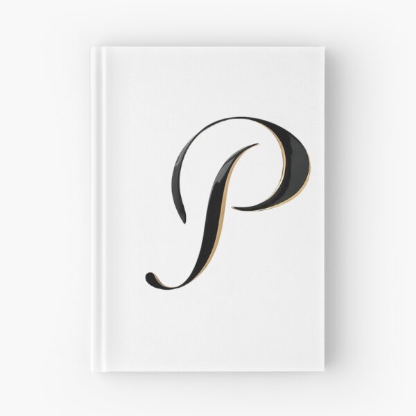 Item preview,  Letter P – Gold & Black Elegance designed and sold by RAKO13.