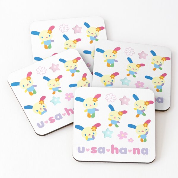 Item preview, Usahana Fan Art – Colorful and Cute Bunny Collage designed and sold by Heavenly-Cloudz.