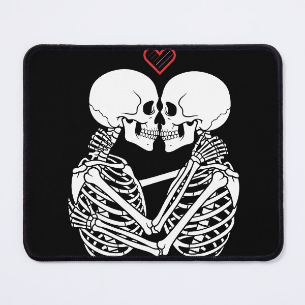Item preview, Eternal Love Skeletons - Gothic Romance T-Shirt Design designed and sold by AV.