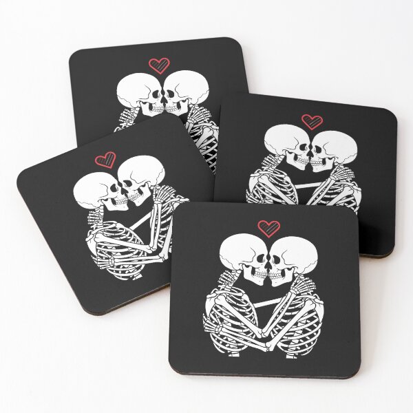 Item preview, Eternal Love Skeletons - Gothic Romance T-Shirt Design designed and sold by AV.