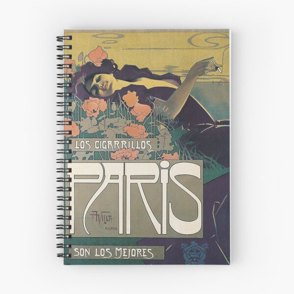 Item preview, Art Nouveau - Los Cigarrillos París, 1901 designed and sold by RickE.