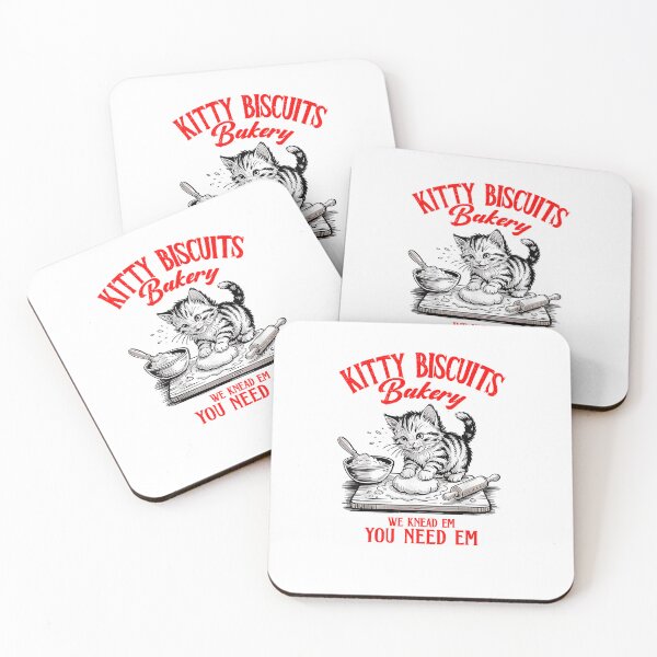 Item preview, Cat Kneading Kitty Biscuits Bakery We Knead Em You Need Em Funny designed and sold by kawaiivsglitch.