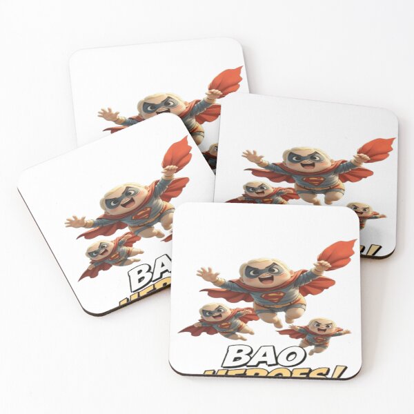 Item preview, Bao Heroes – Cute Baby Superhero Parody Design designed and sold by Chic  Artistry.