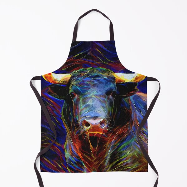 Aperçu de l'œuvre Toro Flash, Bull, Taureau, Toro, Lea Roche Peintures créée et vendue par L. ROCHE.