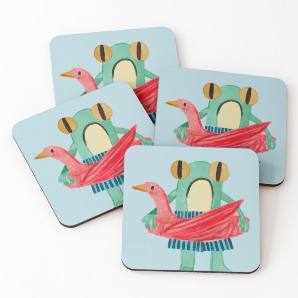Item preview, Green Frog swimming  designed and sold by Jemma Jamie Skidmore.