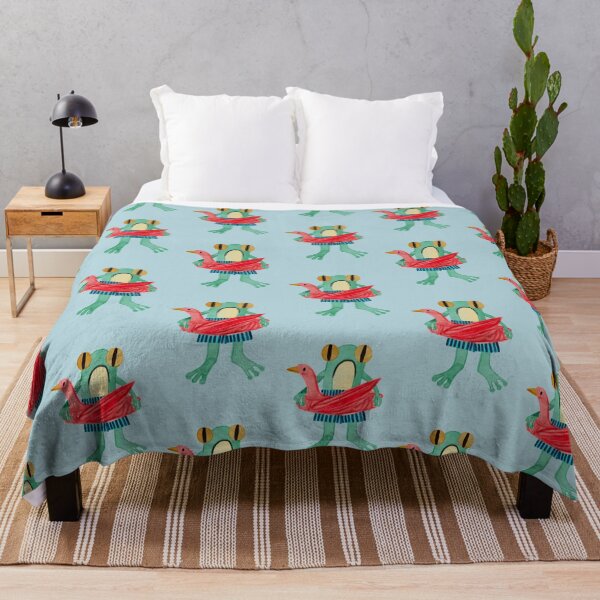Item preview, Green Frog swimming  designed and sold by Jemma Jamie Skidmore.
