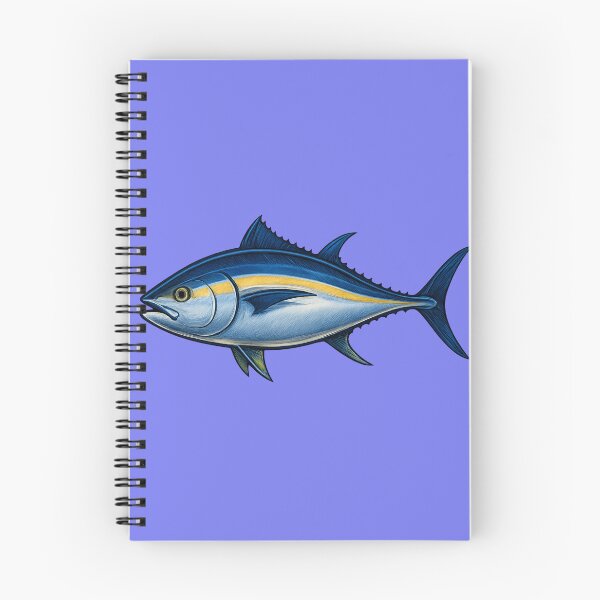 Item preview, Bluefin Tuna – Metallic Blue and Silver Sportfish Art designed and sold by NoRestDesigns.