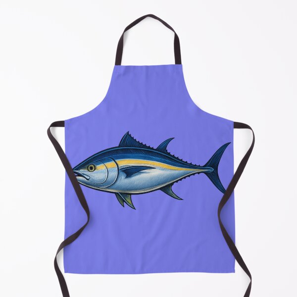 Item preview, Bluefin Tuna – Metallic Blue and Silver Sportfish Art designed and sold by NoRestDesigns.