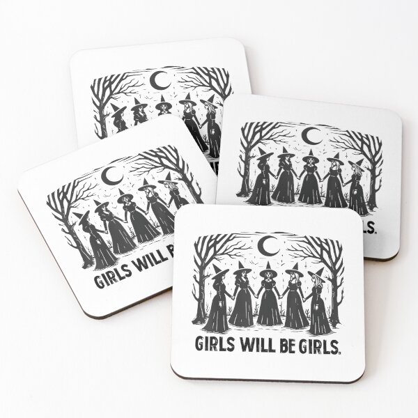 Item preview, Girl Will Be Girl, Funny Witch, Witchy Vibes designed and sold by kawaiivsglitch.