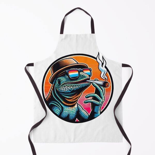 Item preview, Smoking lizard designed and sold by JakeT84.