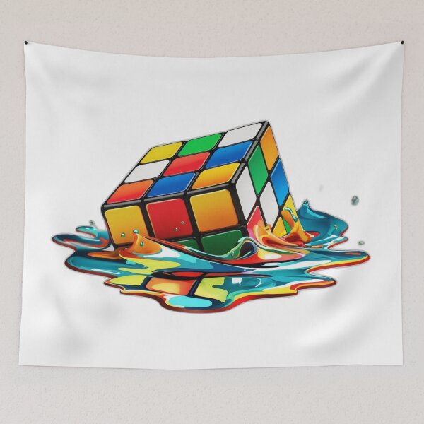 Item preview, Rubik's Cube melting designed and sold by Pixelogia.