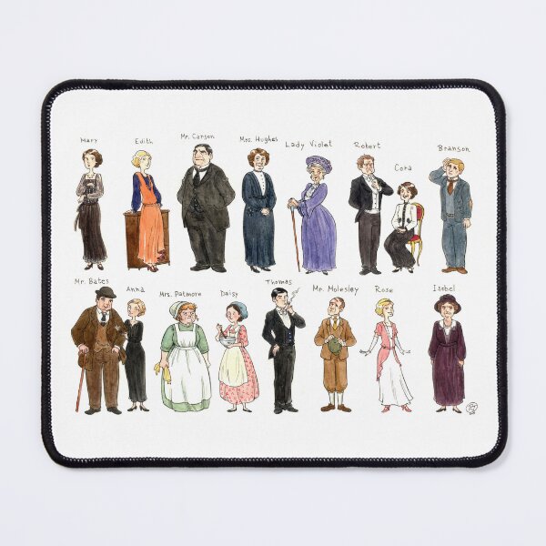 Item preview, Downton A. Portraits designed and sold by Roby-boh.