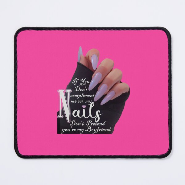 Item preview, Sassy Nail Art girly pedicure manicure – If You Don’t Compliment Me On My Nails designed and sold by veru-art.