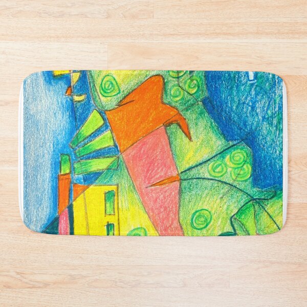 Item preview, Abstract 1. Boats visiting the garden island. designed and sold by Tereza Pilar  Art.